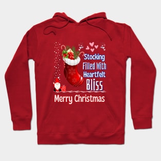 Heartfelt Christmas Stocking Hoodie